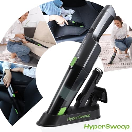 REATHLETE Hypersweep Cordless Vacuum Cleaner – Extra Powerful Suction, Large Dirt Capacity, Built-in Storage Tray, Flashlight for Dark Corners, One-Button Operation 9