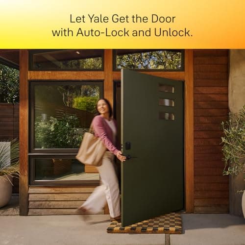 Yale Security Assure Lock 2 Deadbolt, Black Suede Keyed Smart Entry Door Lock with Wi-Fi Connected Keypad for Code Entry and Remote Access, YRD410-WF1-BSP 6