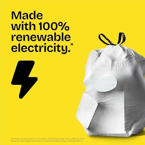 Glad ForceFlex Tall Kitchen Trash Bags, 13 Gallon, Gain Original, 40 Count (Package May Vary) 7