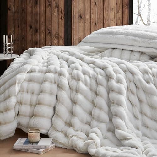 Byourbed Jelly Rolls Chunky Bunny - Coma Inducer® Oversized King Comforter - Powder Caramel 6