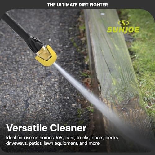 Sun Joe 1600 PSI Electric Pressure Washer with 11-Amp Motor and 1.1 GPM, SPX1000 - Portable Water Cleaner with Adjustable Spray Wand for Car, Garden, and Patio Washing and Cleaning 7