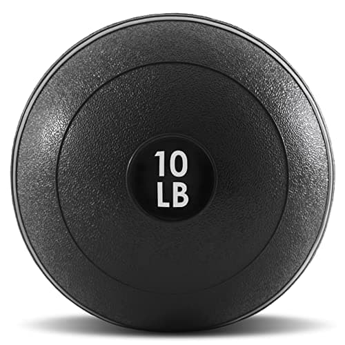 ProsourceFit Slam Medicine Ball, Classic Dead Weight Balls for Strength and Conditioning Exercises, Cardio and Core Workouts, 10lb, Black