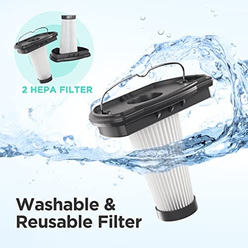 HAUSHOF Handheld Vacuum Cordless, 120W Brushless Motor, lightweight, Portable, Fast-Charging Hand Vac with 12000Pa Powerful Suction and Multifunctional Attachments, Ideal for Home, Office, Pet and Car 7