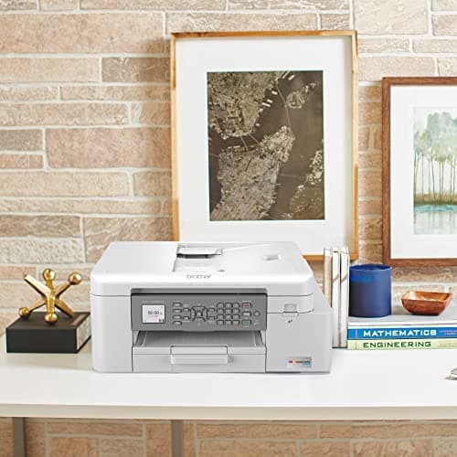 Brother MFC-J4335DW INKvestment Tank Wireless All-in-One Color Inkjet Printer, Up to 1-Year of Ink in-Box, Duplex Printing, Mobile and Cloud Print, Works with Alexa 6