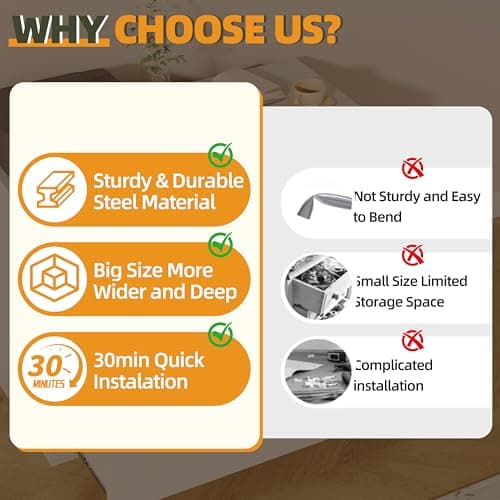 PIYAZEE Lateral File Cabinet, 3 Drawer Lateral File Cabinet with Lock, Metal Lateral Filing Cabinet for Home Office, Office Organization Cabinet for Letter/Legal/F4/A4 Size 5