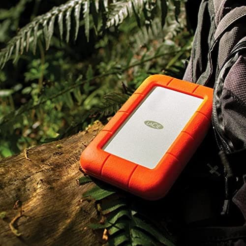 LaCie Rugged 2TB Thunderbolt and USB 3.0 Portable Hard Drive + 1mo Adobe CC All Apps (LAC9000489),Orange 6