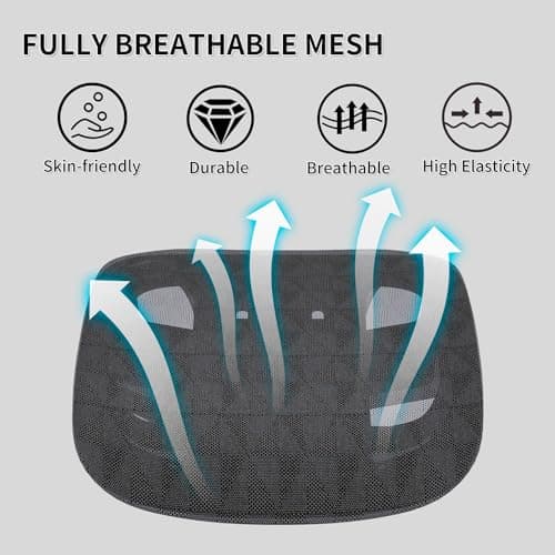 PatioMage Ergonomic Office Chair with 3D Armrest, Big and Tall Computer Desk Chair with Adjustable Headrest, Seat Depth, Lumbar Support, Home Office Gaming Chair 7