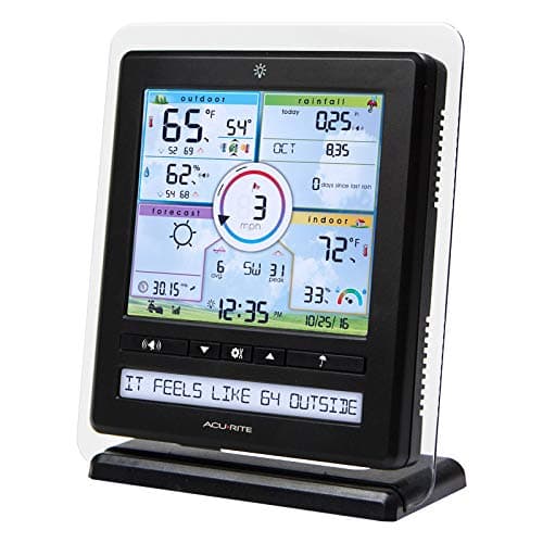 AcuRite Iris (5-in-1) Wireless Indoor/Outdoor Weather Station with Color Display for Hyperlocal Weather Conditions (01536MCBA1) 8
