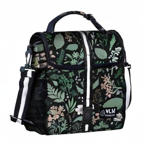 VLM Lunch Box for Women, Insulated Lunch Bag Women with Adjustable Shoulder Strap, Cute Lunch Tote Bag for Work,Picnic,Camping 7