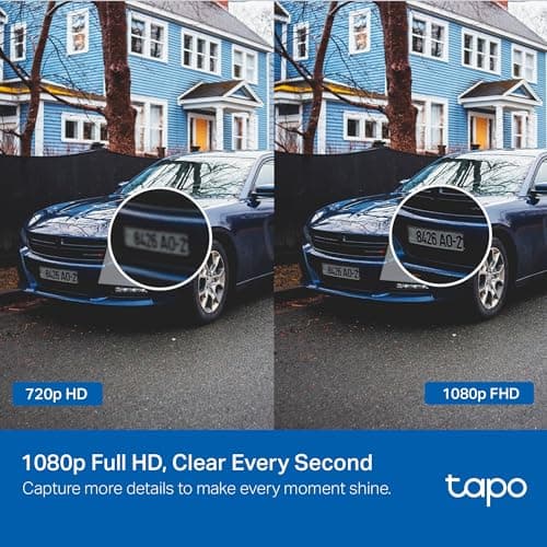 Tapo 1080P Outdoor Wired Pan/Tilt Security Wi-Fi Camera, 360° View, Motion Tracking, Works with Alexa & Google Home, Night Vision, Free AI Detection, Cloud & SD Card Storage(up to 512GB), Tapo C500… 6