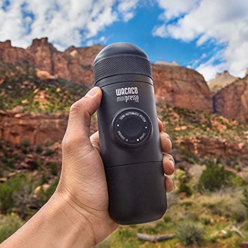 WACACO Minipresso NS, Portable Espresso Machine, Compatible Original NS Capsules, Travel Coffee Maker, Manually Operated from Piston Action 6