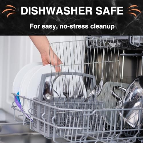 Cooling Rack and Baking Rack with Stainless Steel, 2 - Pack Heavy Duty Cooling Racks for Cooking and Baking, Rectangle Cookie Cooling Rack 16 x 12Inches, Oven & Dishwasher Safe 7