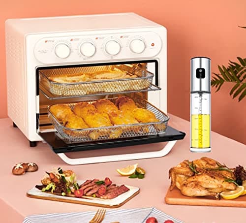 NIKKIER Oil Sprayer for Cooking,100ml Olive Oil Spritzer,Oil Sprayer for Air Fryer, Salad,BBQ,Roasting 6