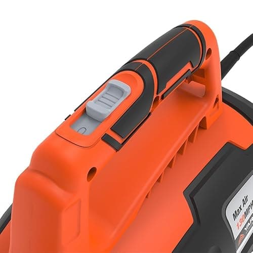 Yard Force 13A Electric Leaf Blower YF13JBL with 14000 RPM Speed, 130 MPH Air Speed, 630 CFM Air Volume, Light Weight 8