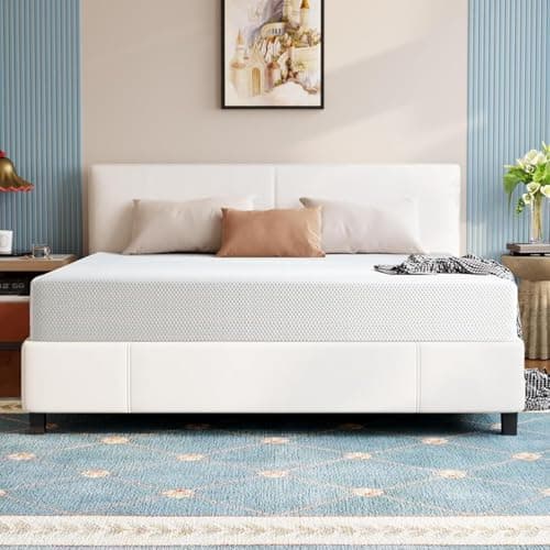 Gwydre 3Inch Topper Mattress,Memory Foam High Density Ventilated Memory Foam Bed Mattress Topper,with Removable & Washable Cover (Full)