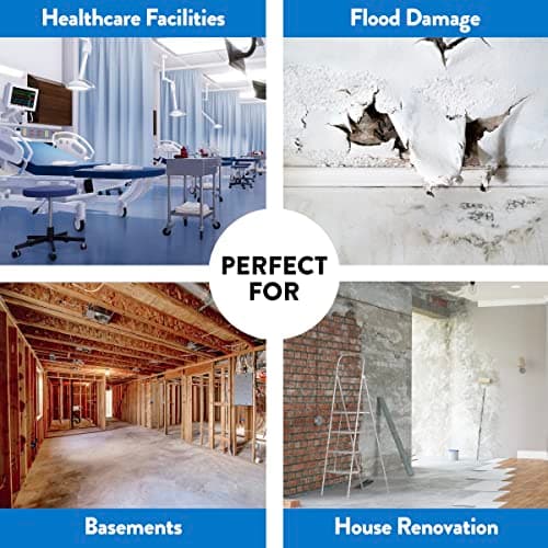 Dri-Eaz 1200 Commercial Dehumidifier with Pump, 18 Gallon, Industrial, Portable Dehumidifier 8