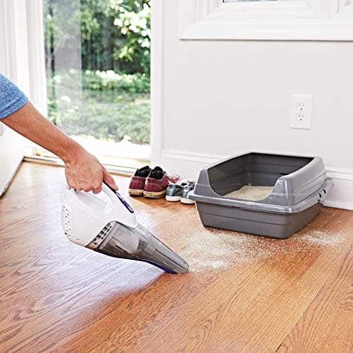 BLACK+DECKER dustbuster QuickClean Pet Cordless Handheld Vacuum with Motorized Upholstery Brush, White (HLVB315JP07) 10