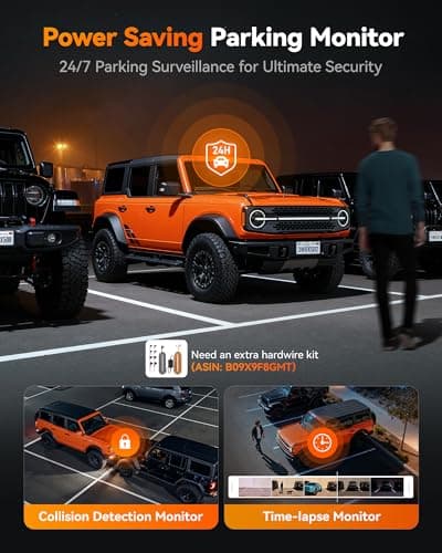 WOLFBOX X5 3 Channel 4K HDR Dash Cam, STARVIS 2 IMX678 8MP Night Vision, 4K+2.5K+1080P Front and Rear Inside Car Camera with 128GB Card and GPS, Support Voice Control, Touch Screen and 5.8GHz WiFi 6