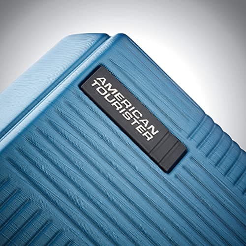 American Tourister Stratum XLT Expandable Hardside Luggage with Spinner Wheels, Blue Spruce, Carry-On 20-Inch 7