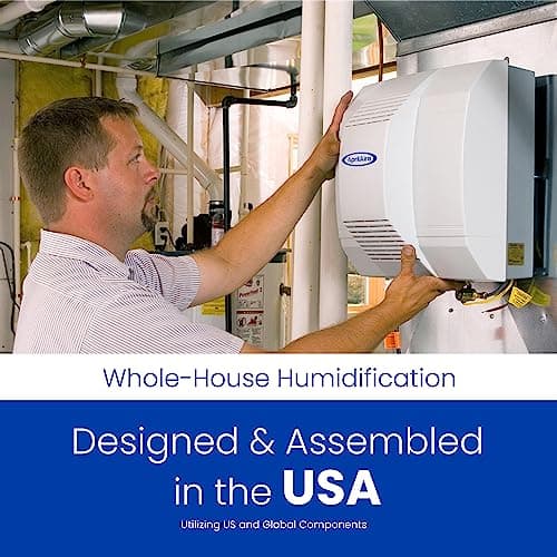 AprilAire 700 Whole-House Humidifier, Automatic Fan Powered Furnace Humidifier, Large Capacity Whole-House Humidifier for Homes up to 5,300 Sq. Ft., White 7