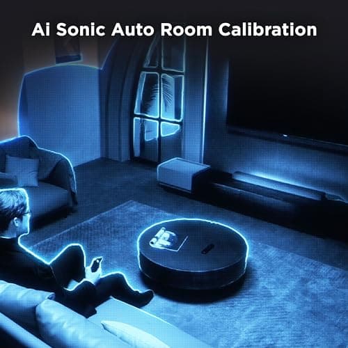 TCL S55H 2.1 Sound Bar with Wireless Subwoofer for Smart TV | Dolby Atmos DTS:X Auto Room Calibration| 220W Power Wireless Bluetooth Home Theater Audio | App Control & Remote Control | Latest Model 7