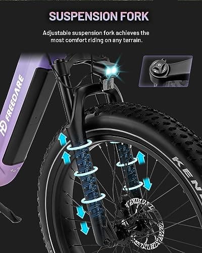 FD FREEDARE Eden Electric Bike Adults GPS Smart App Control 750W Motor 48V 20Ah Battery Fat Tire Ebike,Torque Sensor Electric Bicycle,90Miles Range,28MPH Max Speed 5