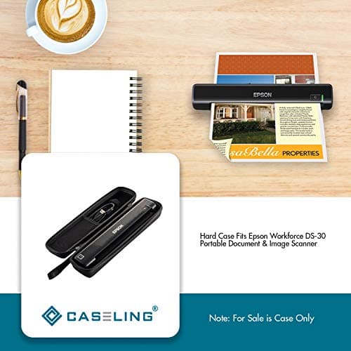 Case Fits Epson Workforce ES-50 / ES-60W / DS-30 / DS-70 Portable Document & Image Scanner - (Will Not fit Other Models.) 5