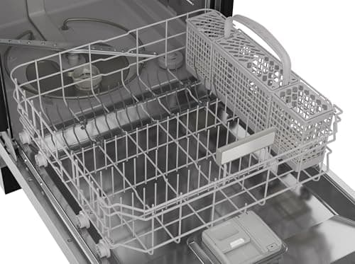 Sharp SDW6506JS 24-inch Stainless Steel Dishwasher, 49 dB, Third Rack, 12 Place Settings, Front Touch Controls 10