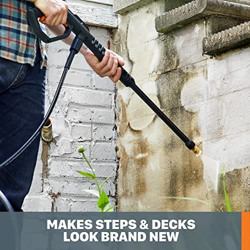 Worx 13 Amp Electric Pressure Washer Max 1870 PSI Max 1.4 GPM WG602 5
