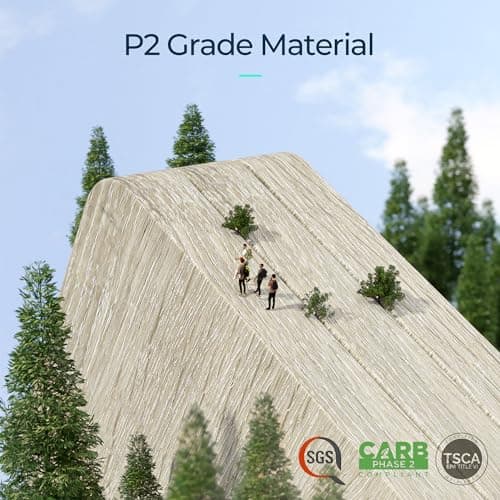 LINSY HOME 5-Shelf Bookcase, Narrow Bookshelves Floor Standing Display Storage Shelves 68 in Tall Bookcase Home Decor Furniture for Home Office, Living Room, Bed Room - Light Brown 6