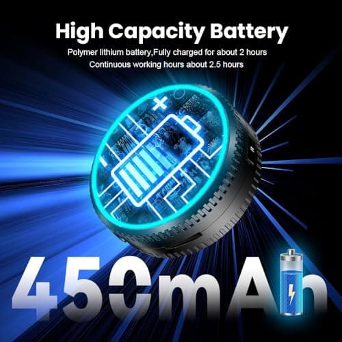 Hidden Camera - Indoor Camera - Nanny Camera - Best Mini Camera - WiFi Wireless Camera - Home Camera for Pet/Baby - Live Video Recorder with Night Vision - Full HD Surveillance Camerar (Circular) 6