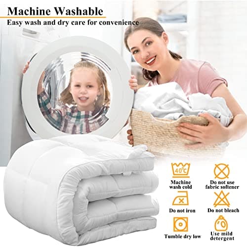 Extra Thick Fitted Mattress Topper - King Size | Soft & Cooling Pillow Top Mattress Pad & Protector | Bed Topper for Back Pain, Straps Stretch 6" to 22" Deep 7