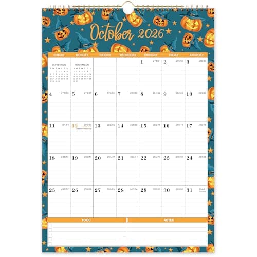 Calendar 2026-2027 - 2026-2027 Wall Calendar, Jul 2026 - Dec 2027, Large Wall Calendar 2026-2027, 12" x 17", 18 Months Calendar 26-27 Large with Hook, Perfect for Organizing - 12 Different Themes