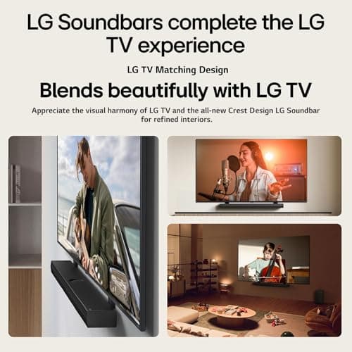 LG S70TY 3.1.1-Channel QNED TV Matching Soundbar, Dolby Atmos, Wow Orchestra, Rear Speaker Ready, Wireless Subwoofer (2024 Model) 5