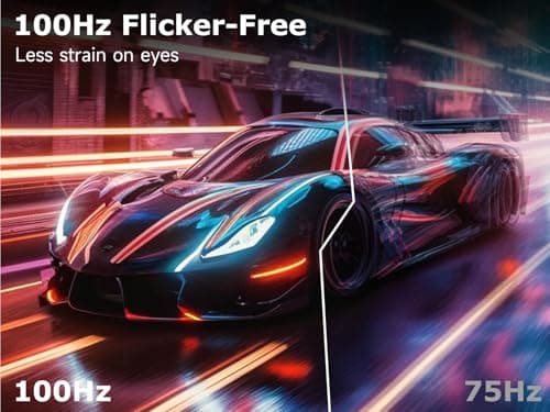 XGaming 27 inch Gaming Monitor, QHD 2560 * 1440p, 144Hz/165Hz 98% sRGB, 1ms, FreeSync, Dual HDMI&DisplayPort, Built-in Speakers and LED Rainbow Light, Frameless IPS Screen, VESA Mountable, Black 3