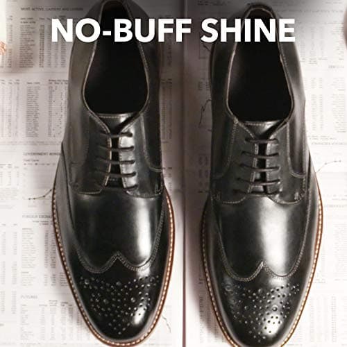 Kiwi Instant Shine & Protect Liquid Shoe Polish, Black, 1 Bottle with Sponge Applicator, 2.5 oz, Pack of 3 5