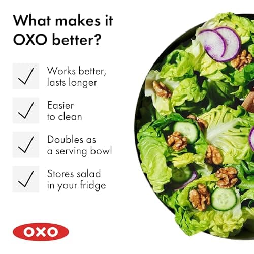 OXO Steel Salad Spinner 10