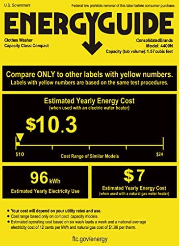 Equator 24 inch Compact New Version All-in-One Combo Washer-Dryer, Vented or Ventless, 1200 RPM, Auto Water, Auto Dry, Winterize, Quiet, Fully Digital in White 2019 Model 6