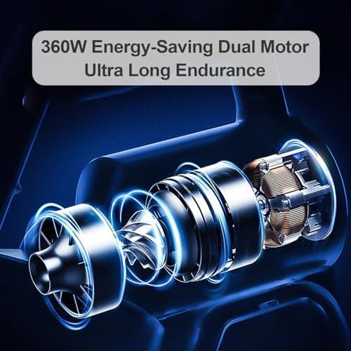 Electric Wheelchairs for Adults Lightweight Foldable - Only 36 lbs Folding Compact Power Wheel Chair, 12 Miles Long Travel Range Portable All Terrain Motorized Wheelchair for Seniors, Airline Approved 5