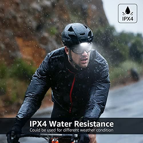 Lepro HeadLamp, 2 Pack Super Bright LED Head lamp with 6 Lighting Modes, Waterproof, Battery Powered LED Lightweight Headlight for Cycling Running Camping for Kids Adults 6