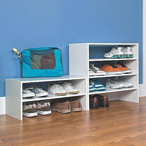 ClosetMaid #8993 Stackable 24in. Wide Horizontal Organizer, White 7