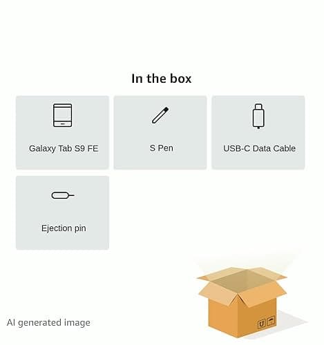 Samsung Galaxy Tab S9 FE 10.9” 256GB WiFi Android Tablet, Large Display, Long Battery Life, Powerful Processor, S Pen, 8MP Camera, Lightweight Durable Design,Expandable Storage,US Version, 2023,Gray 11