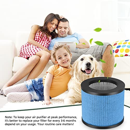 TPAP002 Filter Replacement 3-in-1 Upgraded Compatible with TOPPIN TPAP002 Air Purifier Comfy Air C1, Part #TPFF002, 2 Pack 8
