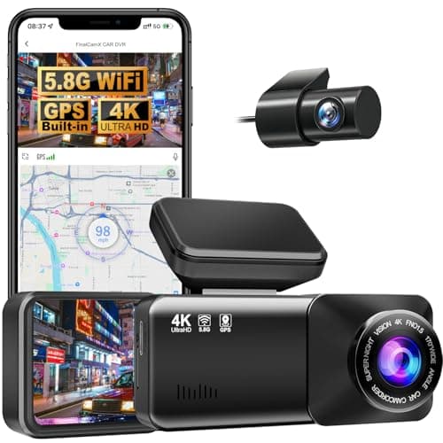 Osmo Dashcam Pro 2.0 - New & Improved 2025 Model (WiFi+GPS+64GB)