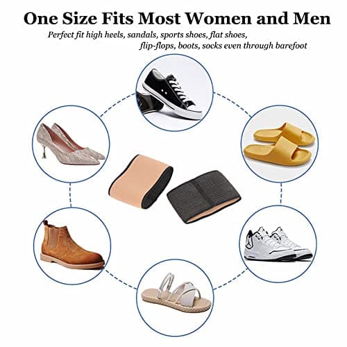 Copper Arch Support Sleeves (4PCS), Plantar Fasciitis Braces for Foot Care, Foot Compression Sleeve for Heel Spurs, Flat & Fallen Arches and High Arch Pain Relief, Arch Support Bands for Women & Men 7