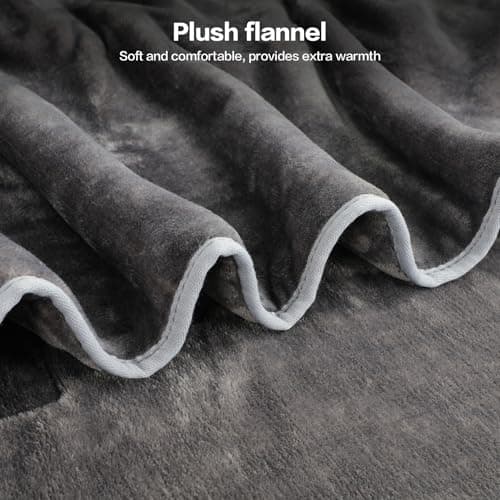 UFVCOV Portable USB Heated Blanket, Wearable Heated Shawl Wrap, Battery Operated Electric Blanket for Office, Rechargeable Heated Lap Blanket Throw, Gift for Women (Battery Not Included) 5