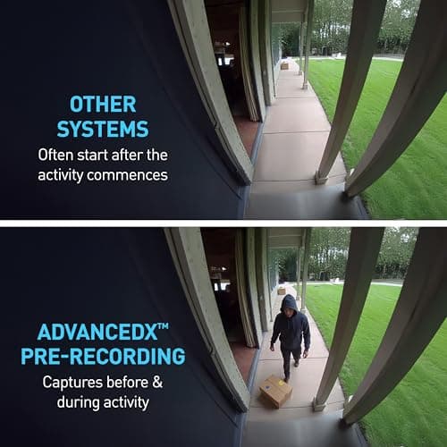 Swann AdvancedX Wired 4K Security Camera PoE Outdoor Bullet, Color Night Vision, Smart AI Video Analytics/Alerts, Advanced Motion Detection 7