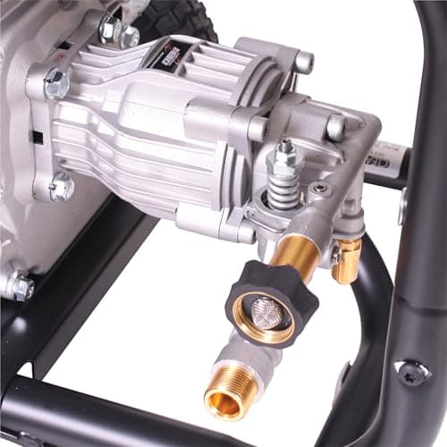 Simpson 3400 PSI Gas Pressure Washer, 2.5 GPM Residential Power Washer, Cold Water, 25' Hose, Clean Machine, 49-State Compliant (CM61083) 17