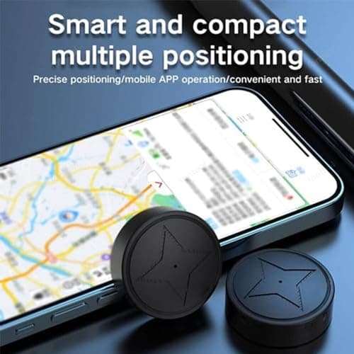 GPS Tracker for Vehicles, Strong Magnetic Car Vehicle Tracking Anti-Lost, No Monthly Fee, No Subscription, Multi-Function GPS Mini Locator with Free App (PG12-10) 5