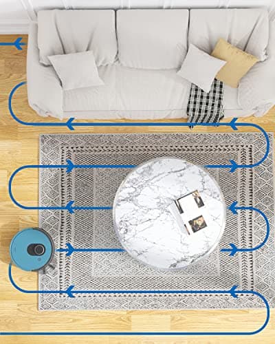 OKP Robot Vacuum, WiFi/App/Alexa, Robotic Vacuum Cleaner with Schedule, LIDAR Navigation, Smart Anti Collision and Anti-Fall, Self-Charging, Smart Mapping, Ideal for Hard Floor, Pet Hair, Carpet 6